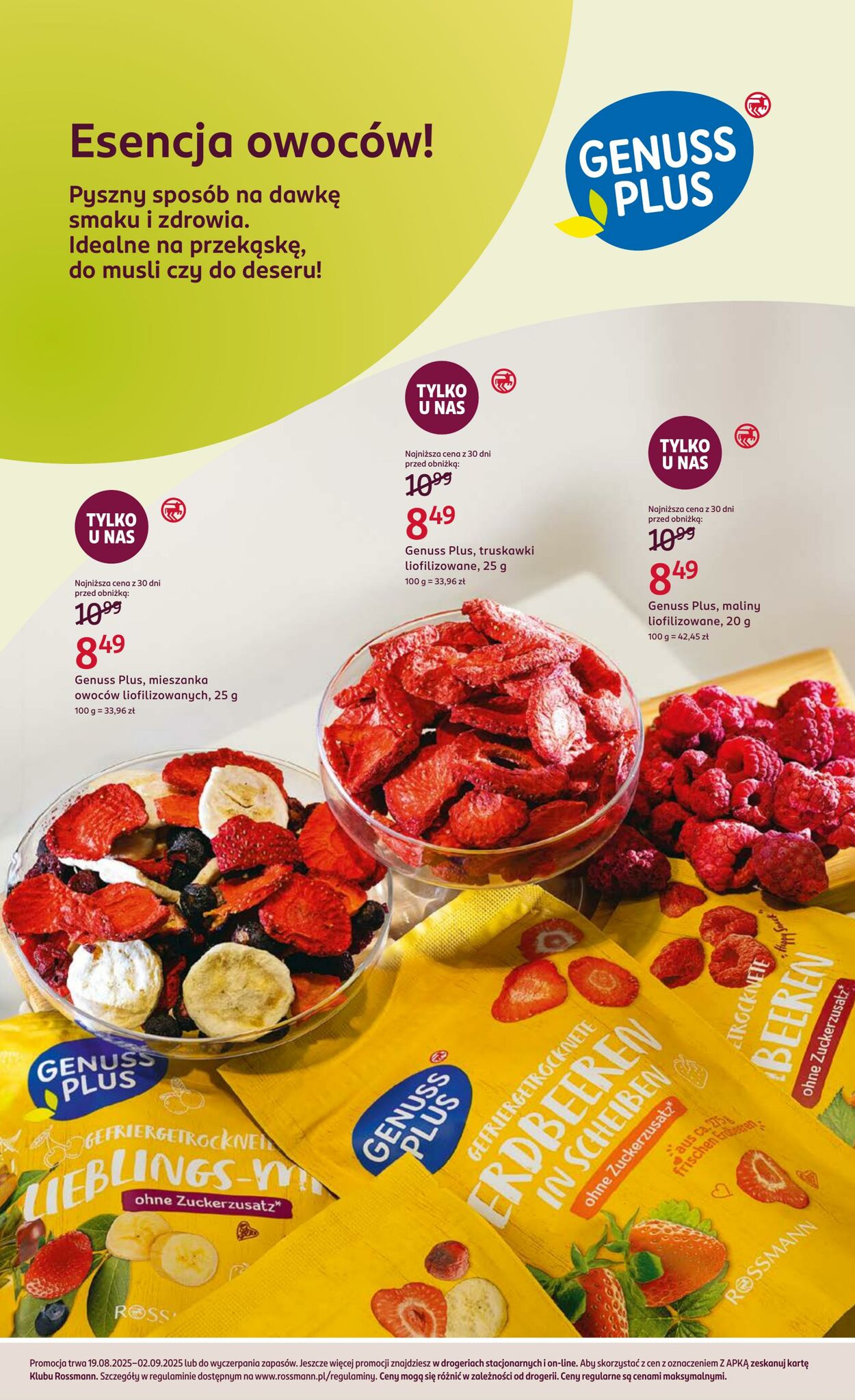 Gazetka Rossmann 19.08.2025 - 02.09.2025