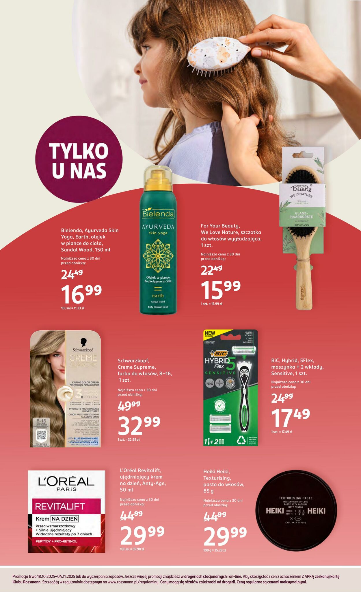 Gazetka Rossmann 18.10.2025 - 04.11.2025