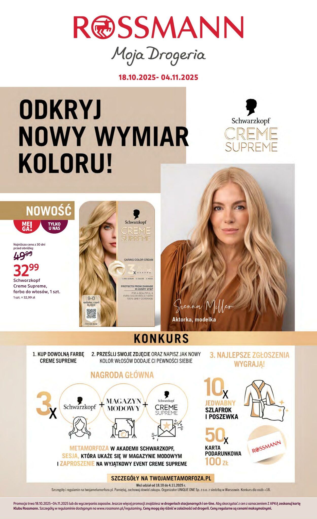 Gazetka Rossmann 18.10.2025 - 04.11.2025