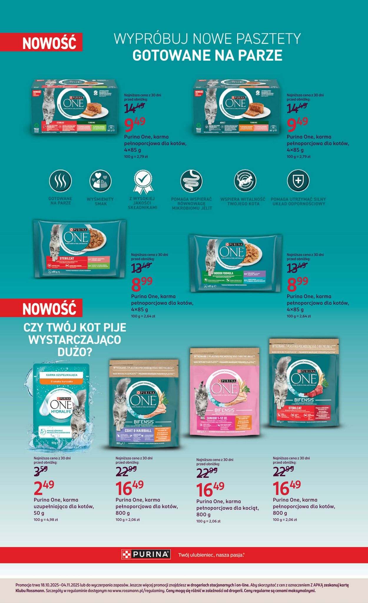Gazetka Rossmann 18.10.2025 - 04.11.2025