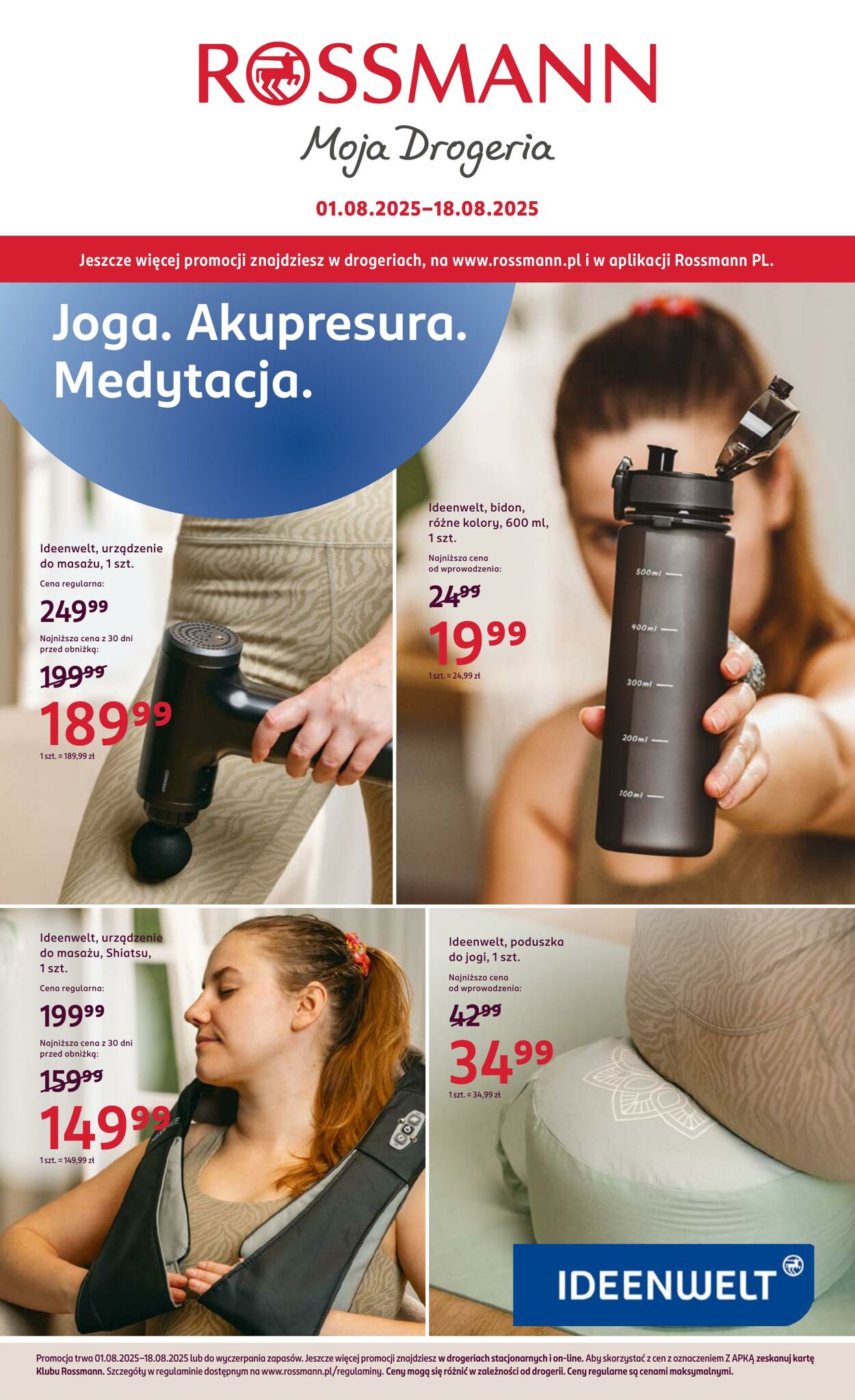 Gazetka Rossmann 01.08.2025 - 18.08.2025