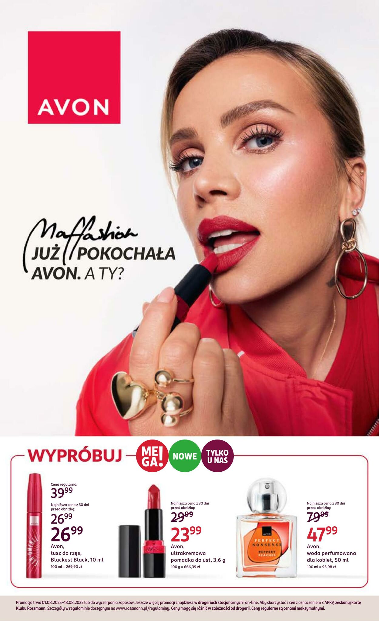 Gazetka Rossmann 01.08.2025 - 18.08.2025