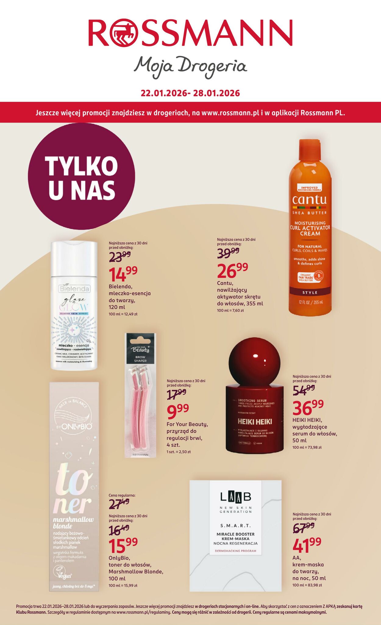 Gazetka Rossmann 22.01.2026 - 28.01.2026