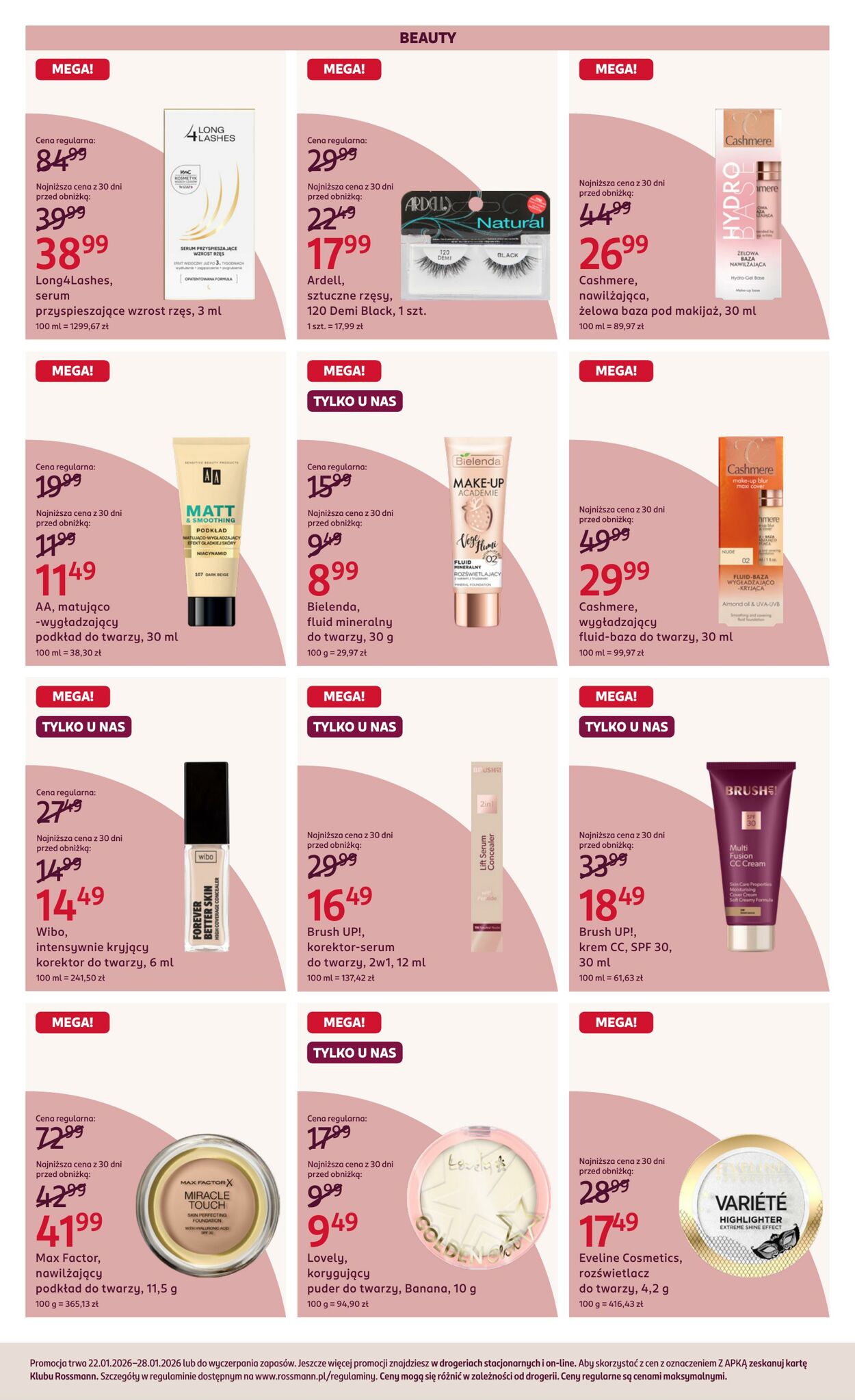 Gazetka Rossmann 22.01.2026 - 28.01.2026