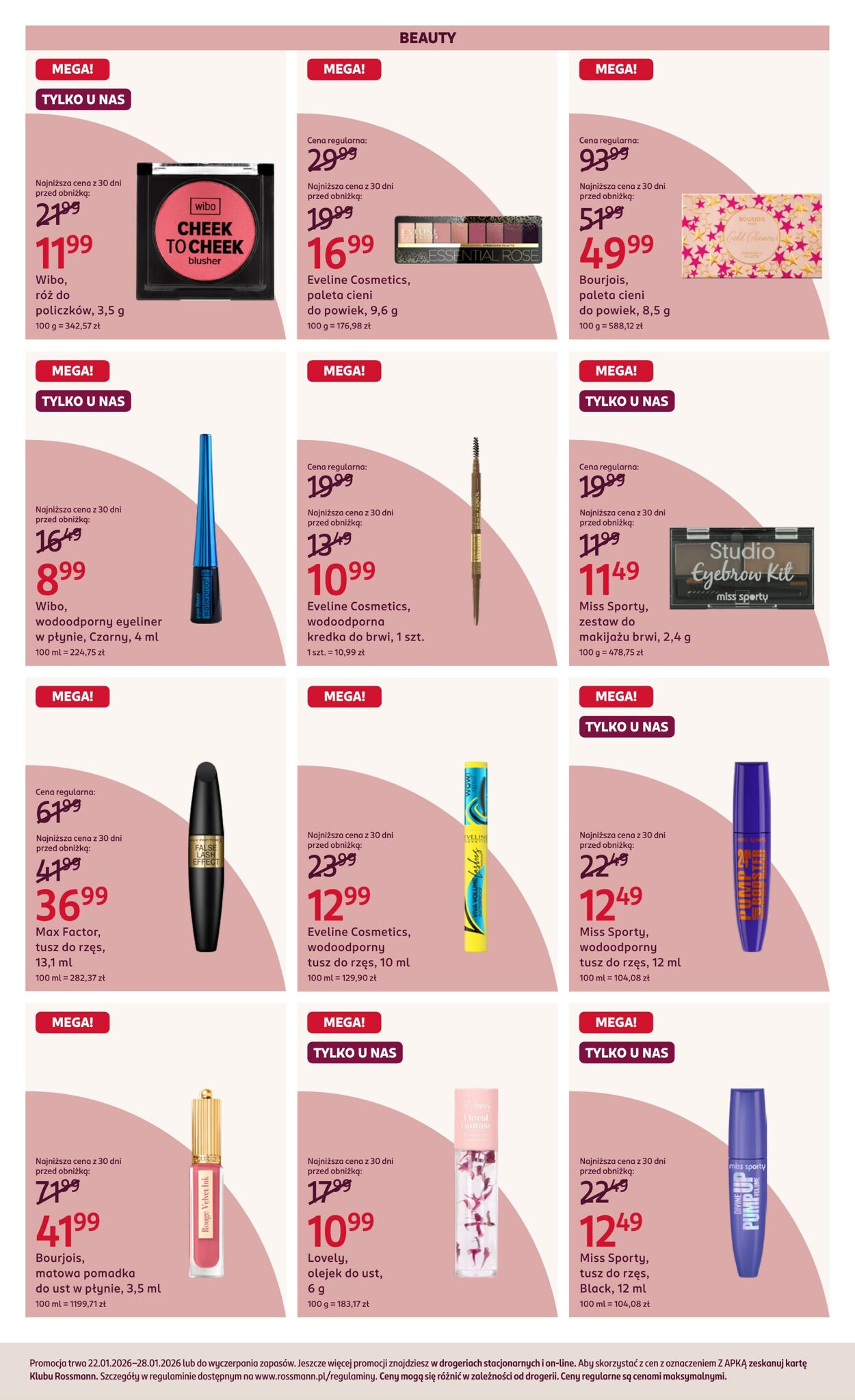 Gazetka Rossmann 22.01.2026 - 28.01.2026