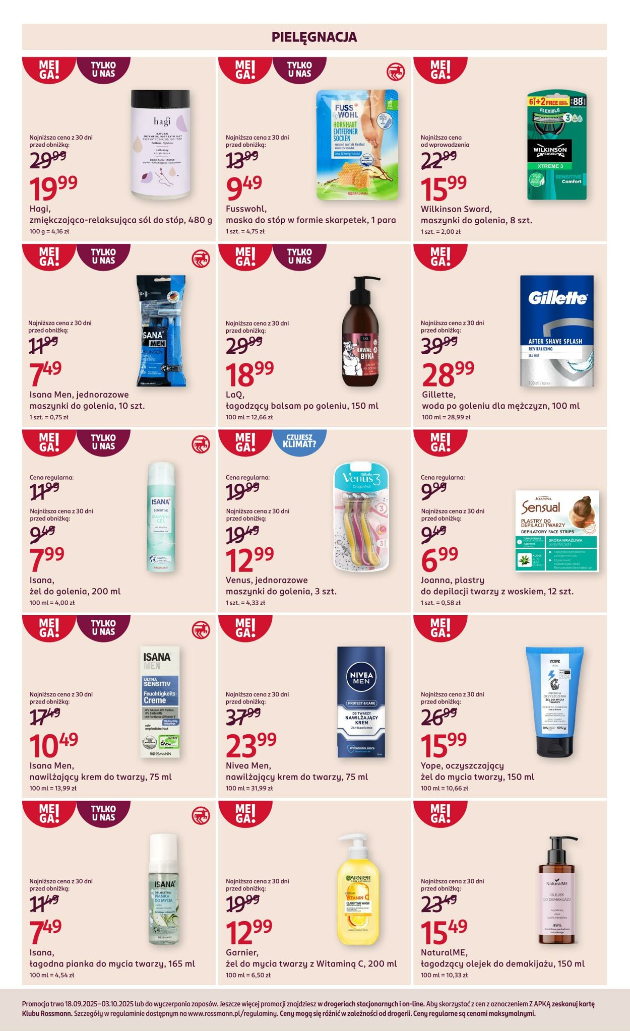 Gazetka Rossmann 18.09.2025 - 03.10.2025