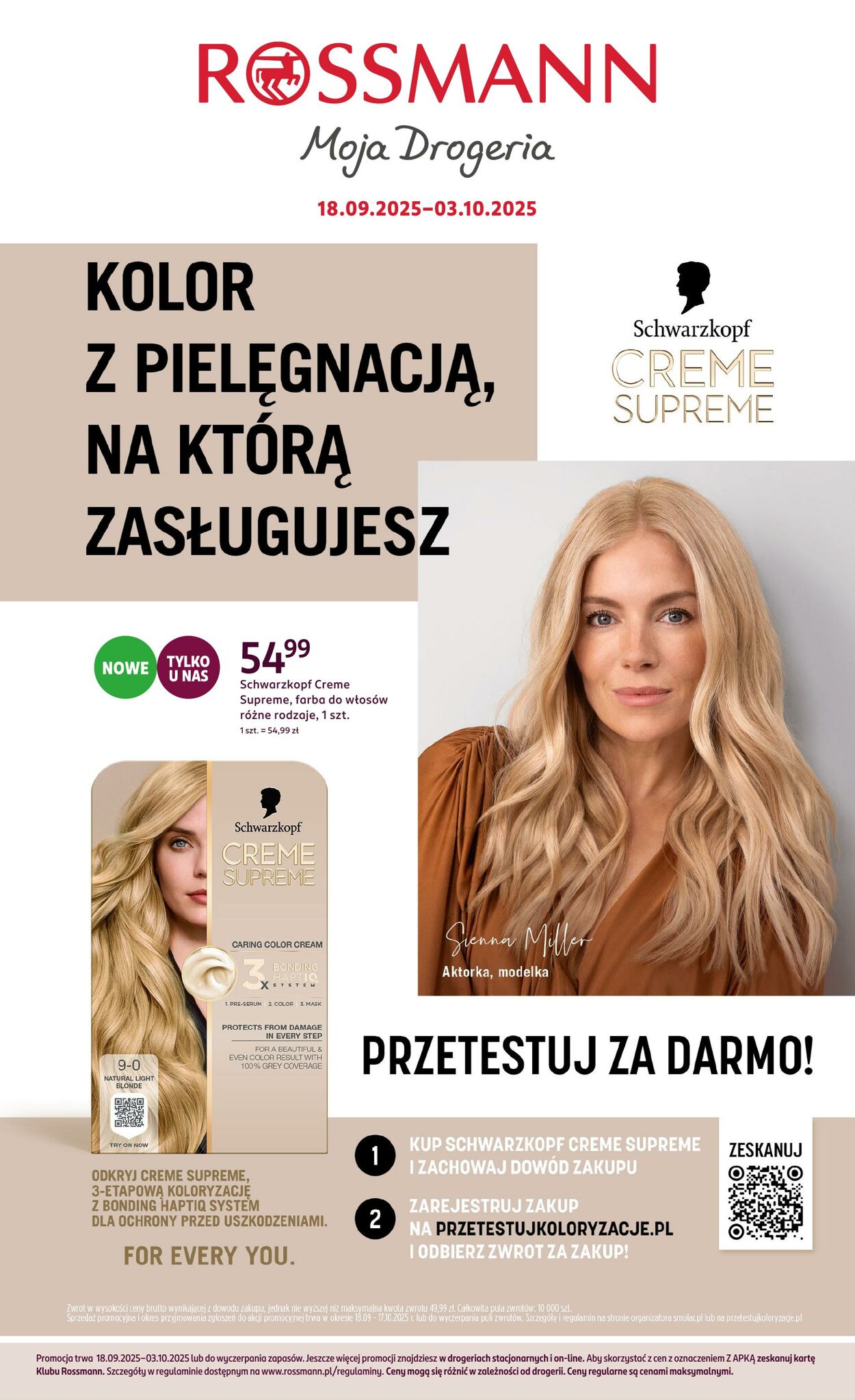 Gazetka Rossmann 18.09.2025 - 03.10.2025
