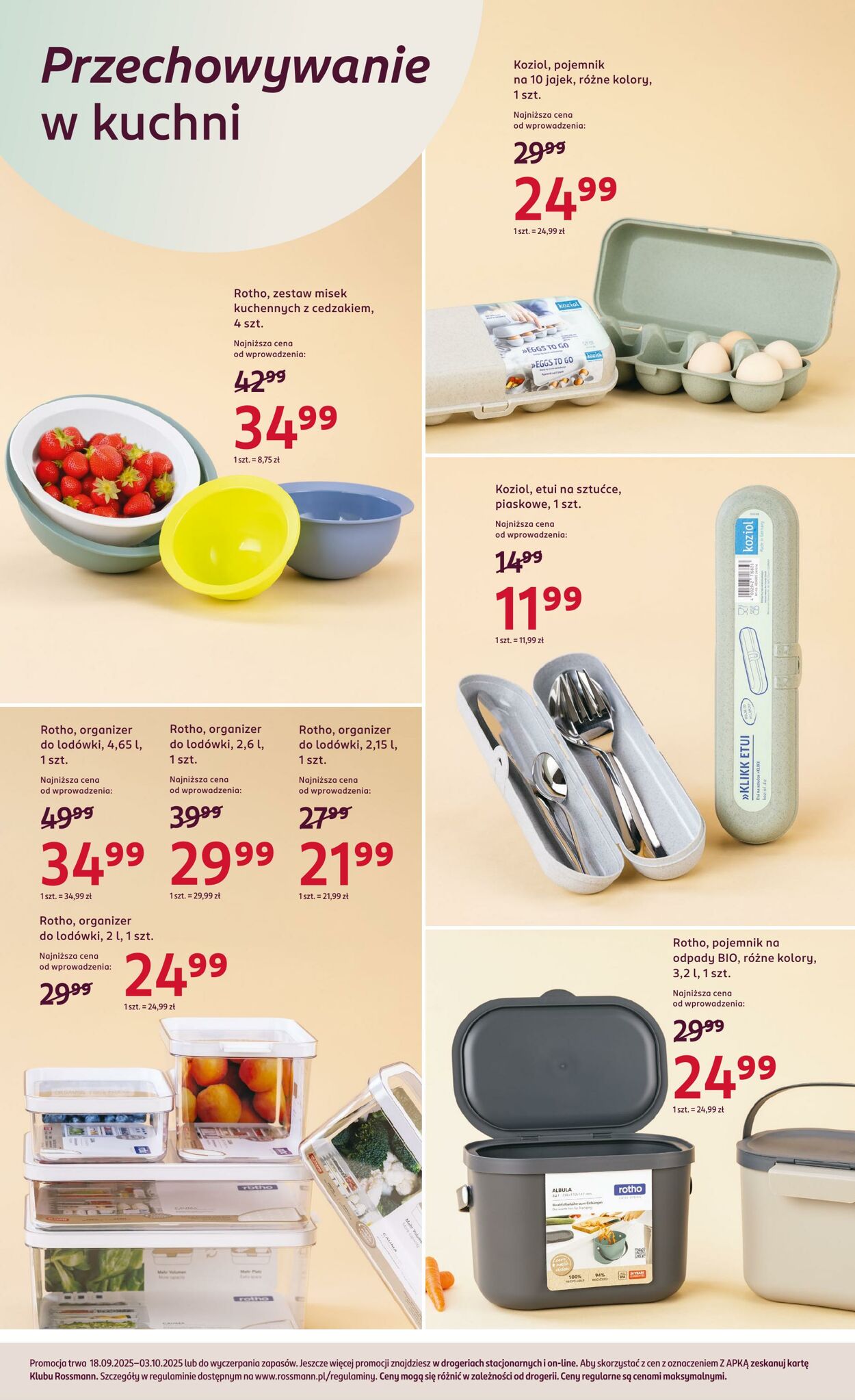 Gazetka Rossmann 18.09.2025 - 03.10.2025