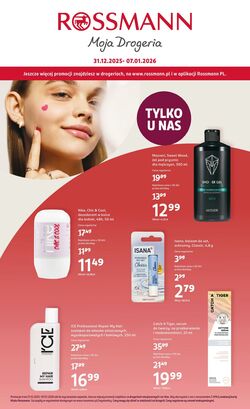 Gazetka Rossmann 31.12.2025 - 07.01.2026