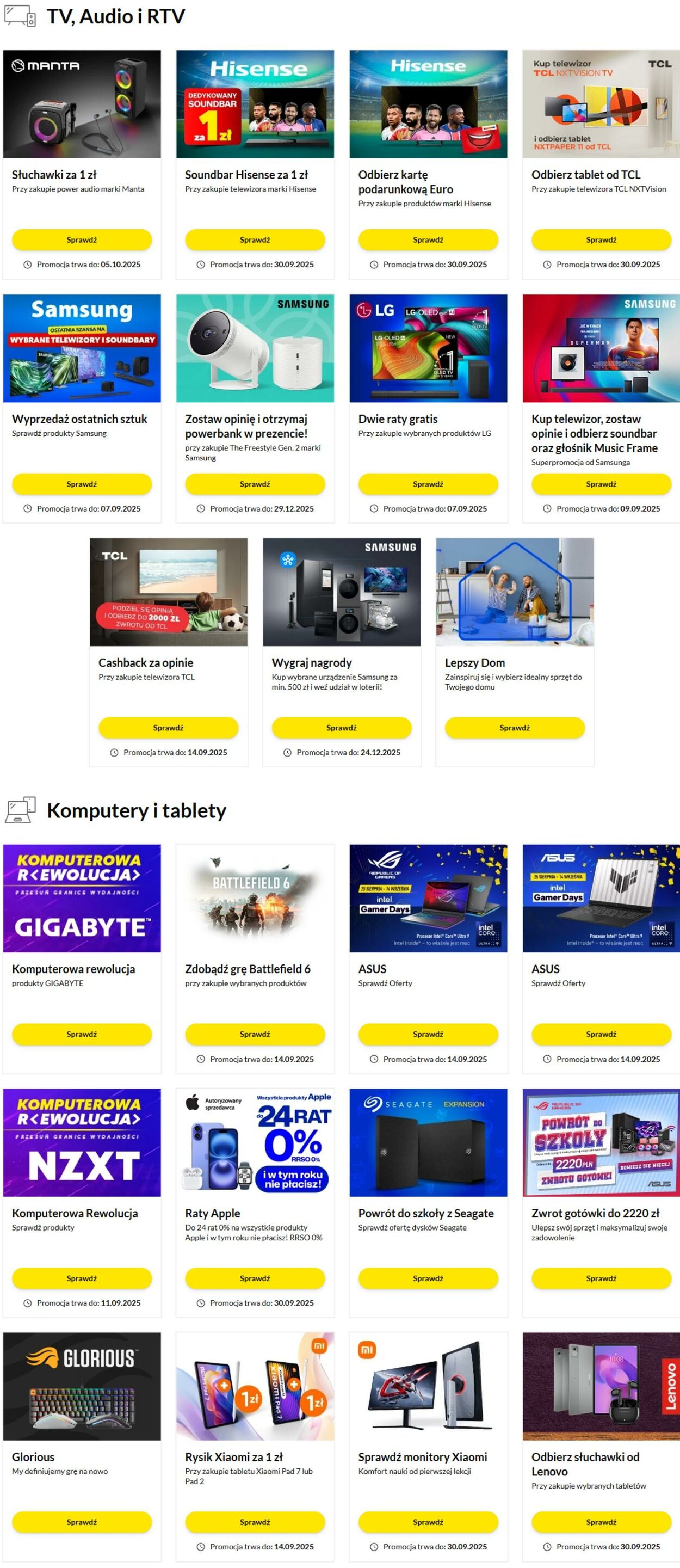 Gazetka RTV Euro AGD 01.09.2025 - 30.09.2025