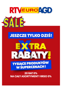 Gazetka RTV Euro AGD 14.10.2024 - 20.10.2024