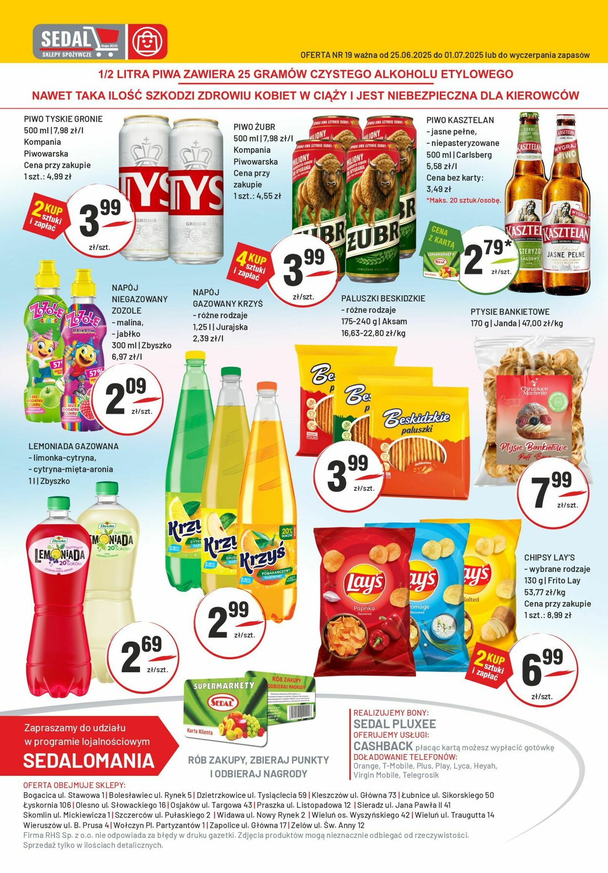Gazetka Sedal 25.06.2025 - 01.07.2025