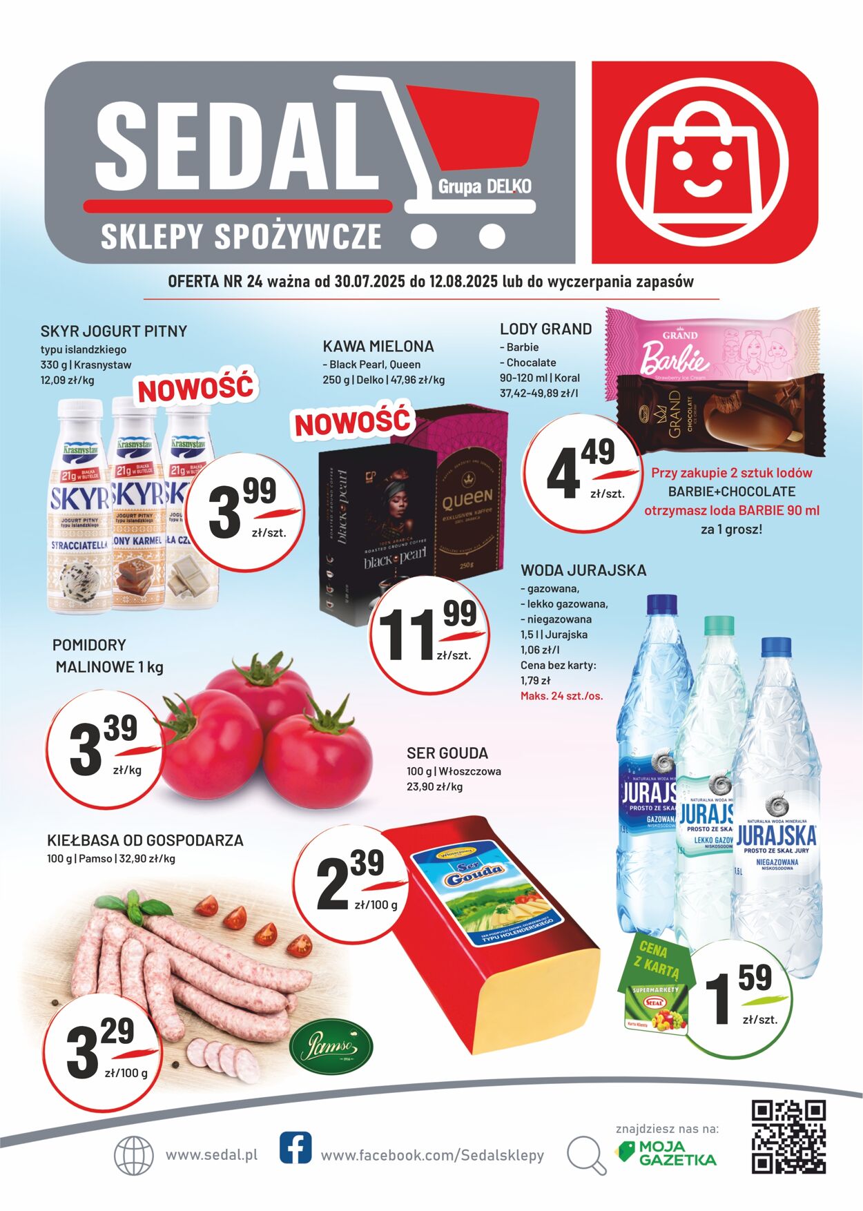 Gazetka Sedal 30.07.2025 - 12.08.2025