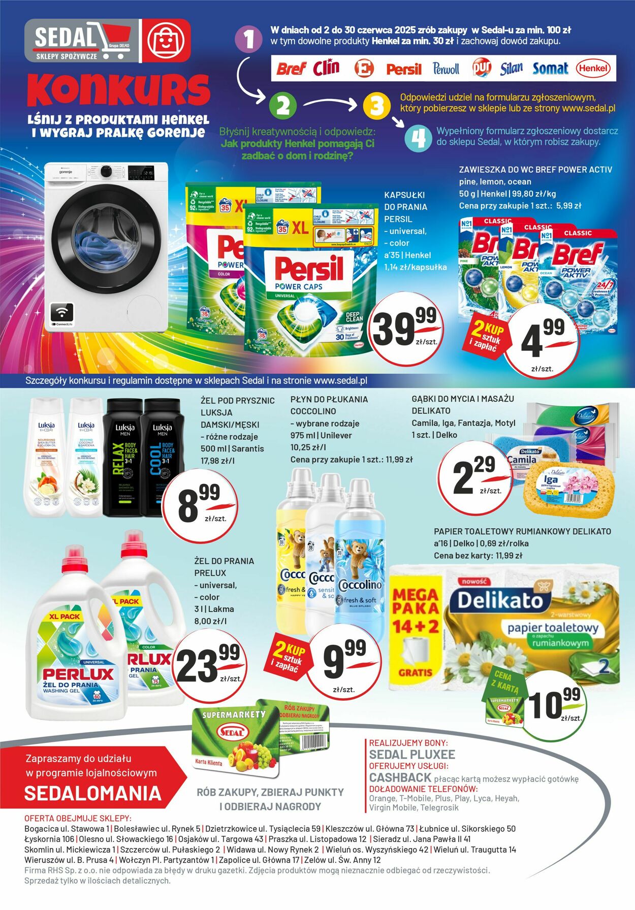 Gazetka Sedal 04.06.2025 - 10.06.2025