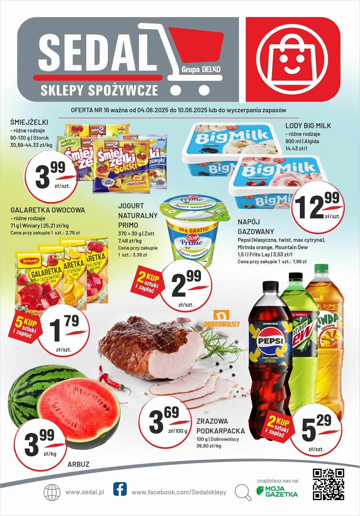 Gazetka Sedal 04.06.2025 - 10.06.2025