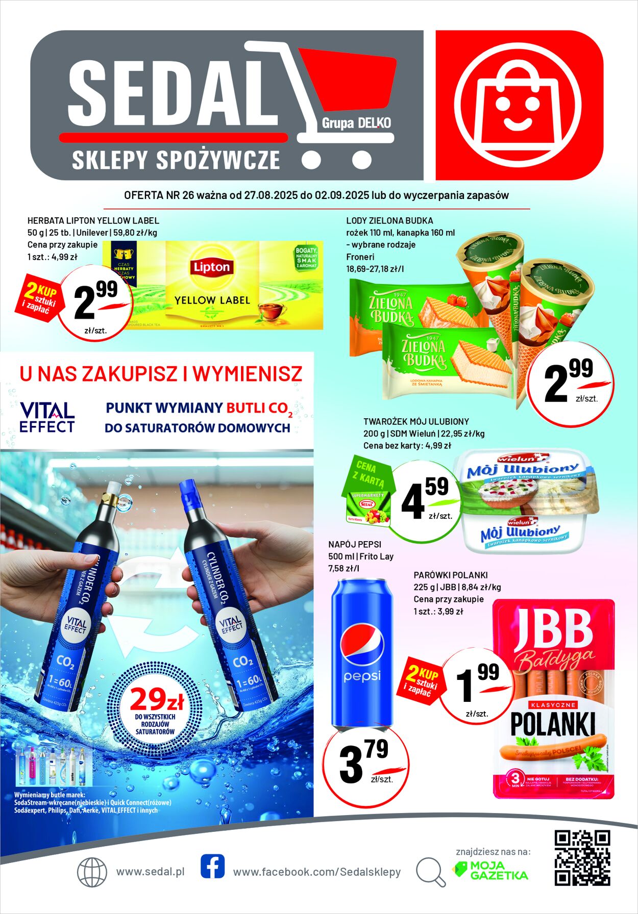 Gazetka Sedal 27.08.2025 - 02.09.2025