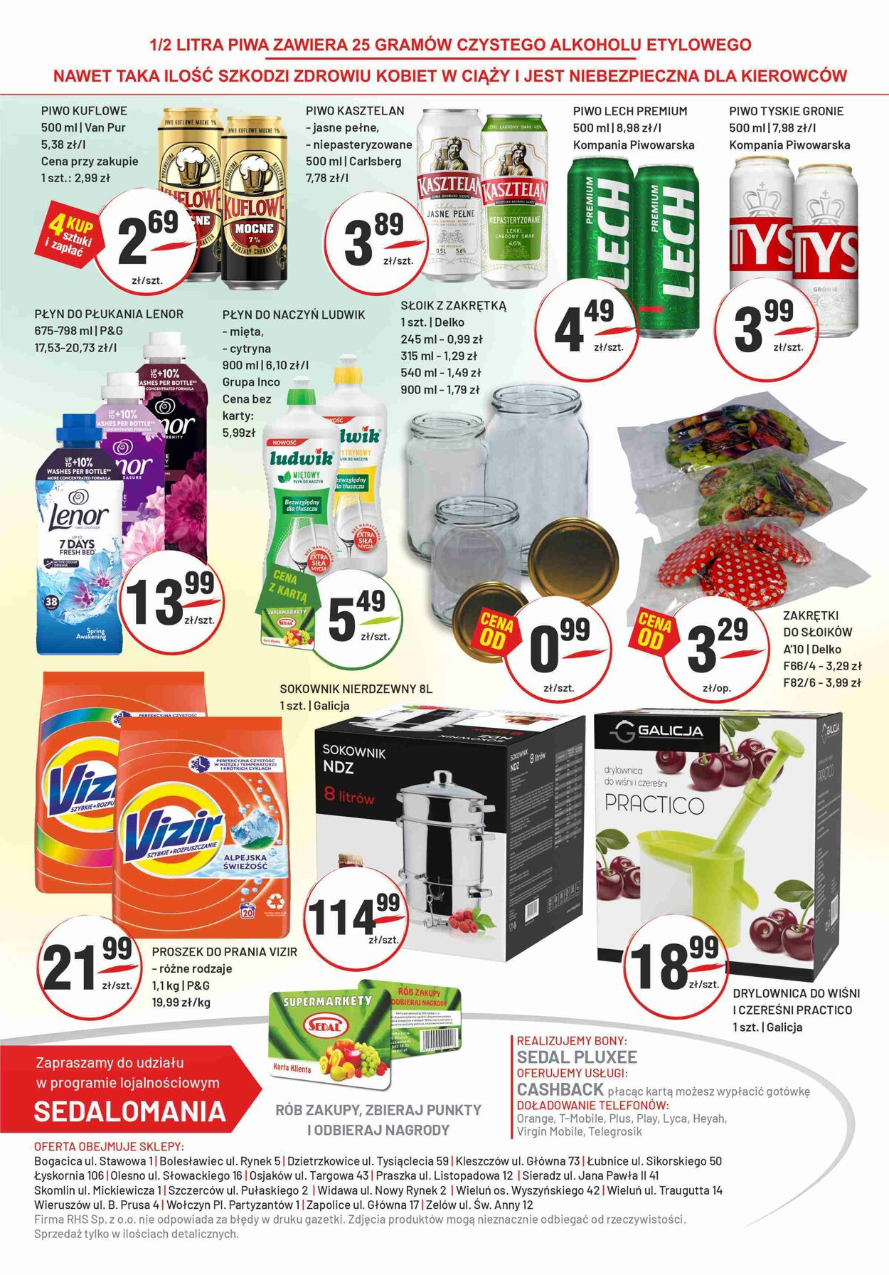Gazetka Sedal 09.07.2025 - 15.07.2025