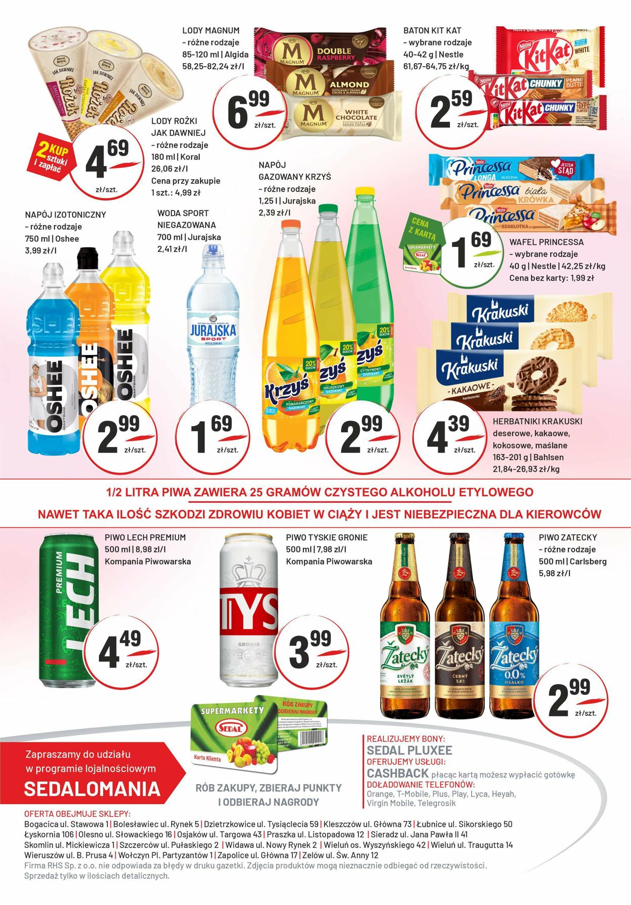 Gazetka Sedal 23.07.2025 - 29.07.2025