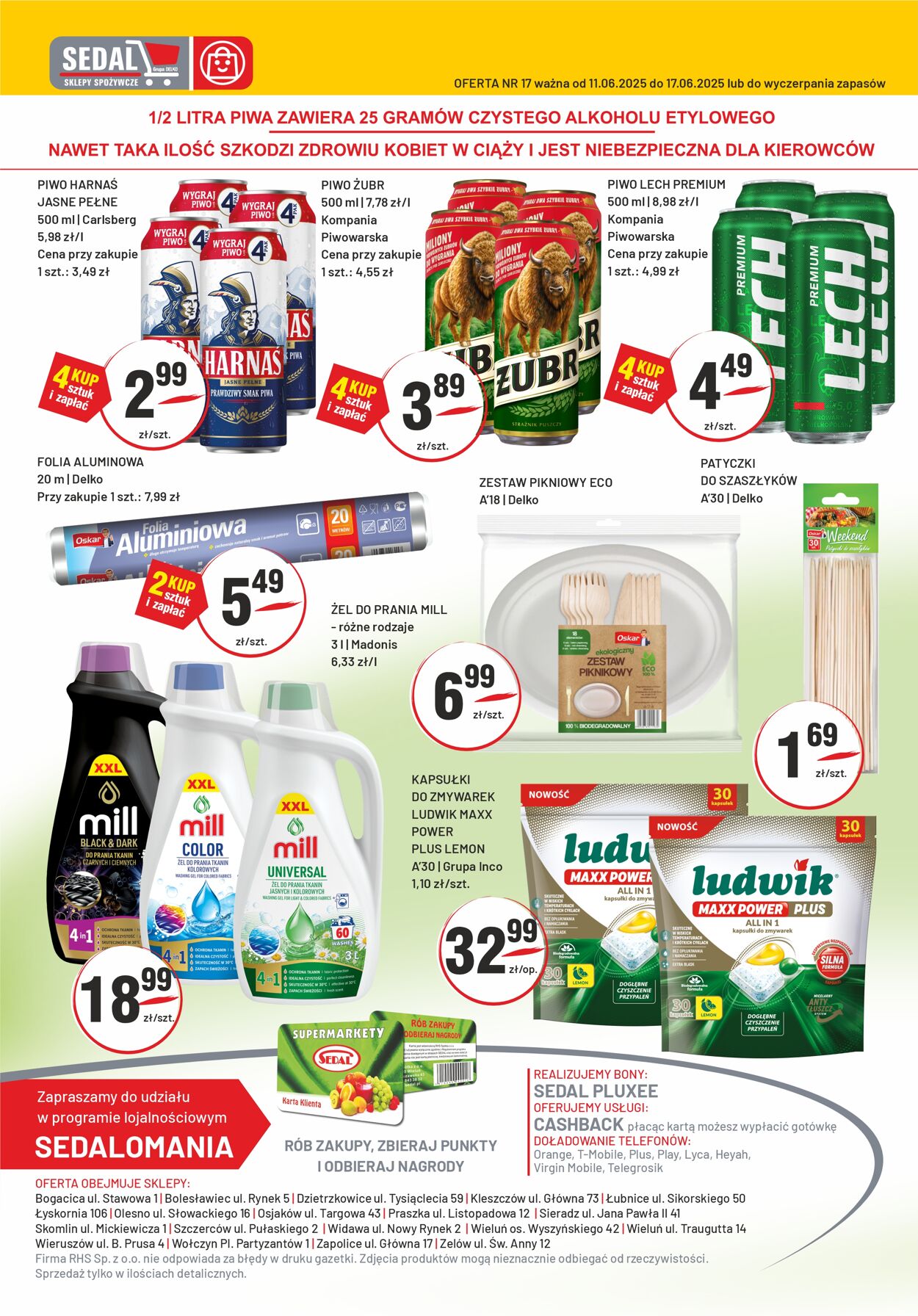Gazetka Sedal 11.06.2025 - 17.06.2025