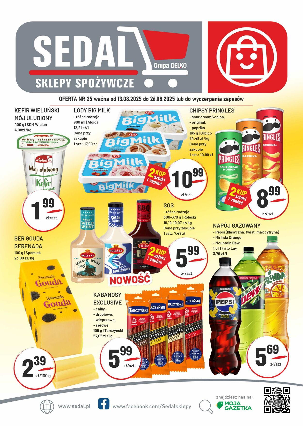Gazetka Sedal 13.08.2025 - 26.08.2025