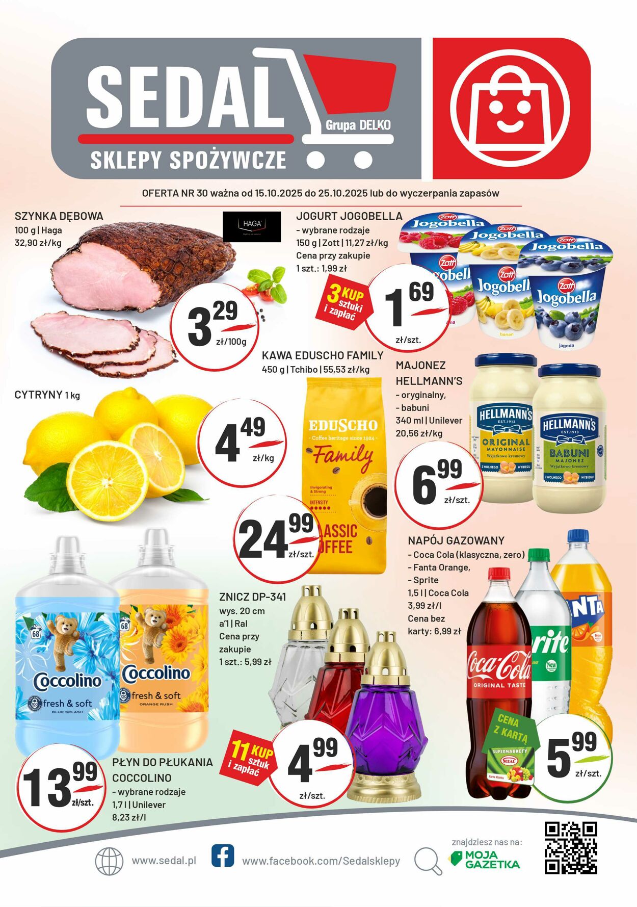 Gazetka Sedal 15.10.2025 - 25.10.2025