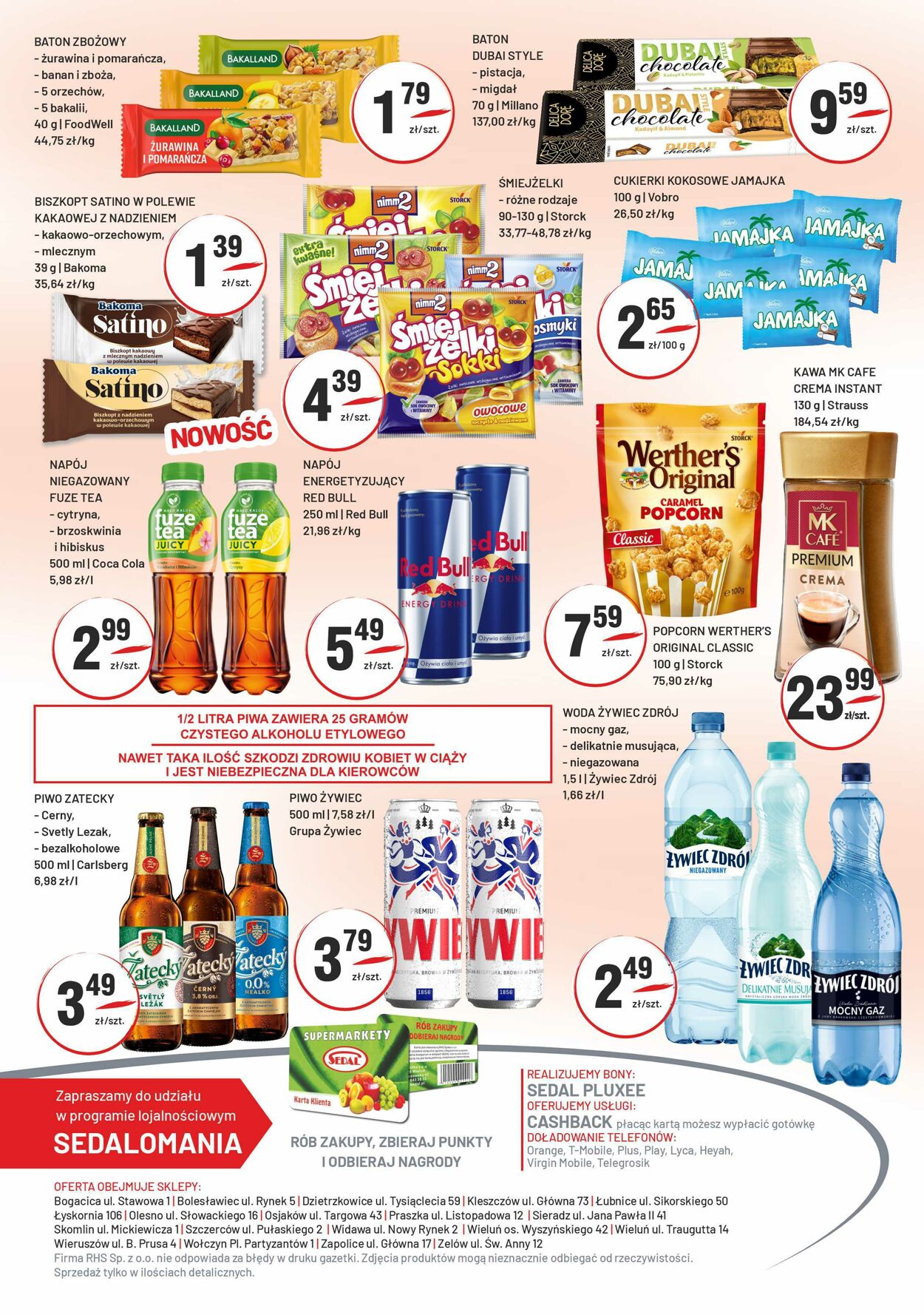 Gazetka Sedal 15.10.2025 - 25.10.2025