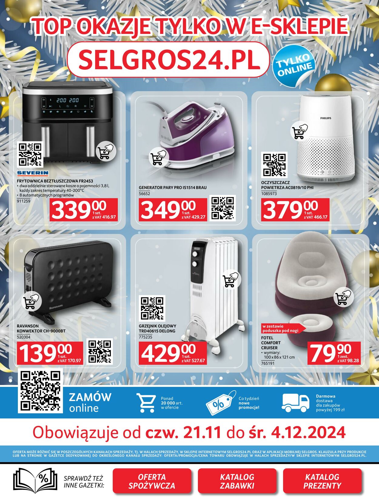 Gazetka Selgros 21.11.2024 - 04.12.2024