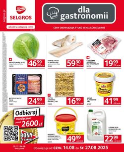 Gazetka Selgros 14.08.2025 - 27.08.2025