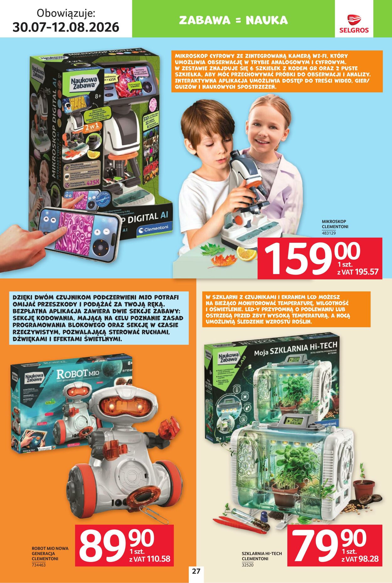 Gazetka Selgros 26.07.2026 - 16.08.2026