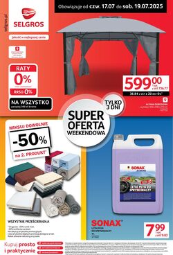 Gazetka Selgros 17.07.2025 - 19.07.2025