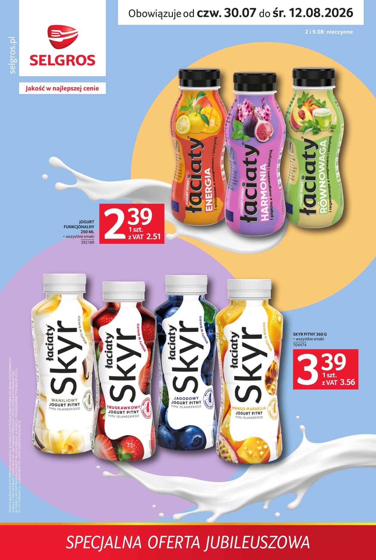 Gazetka Selgros 26.07.2026 - 16.08.2026