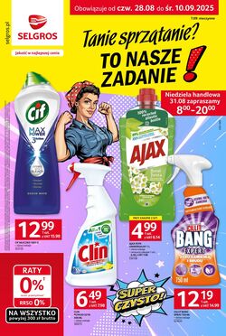 Gazetka Selgros 28.08.2025 - 10.09.2025