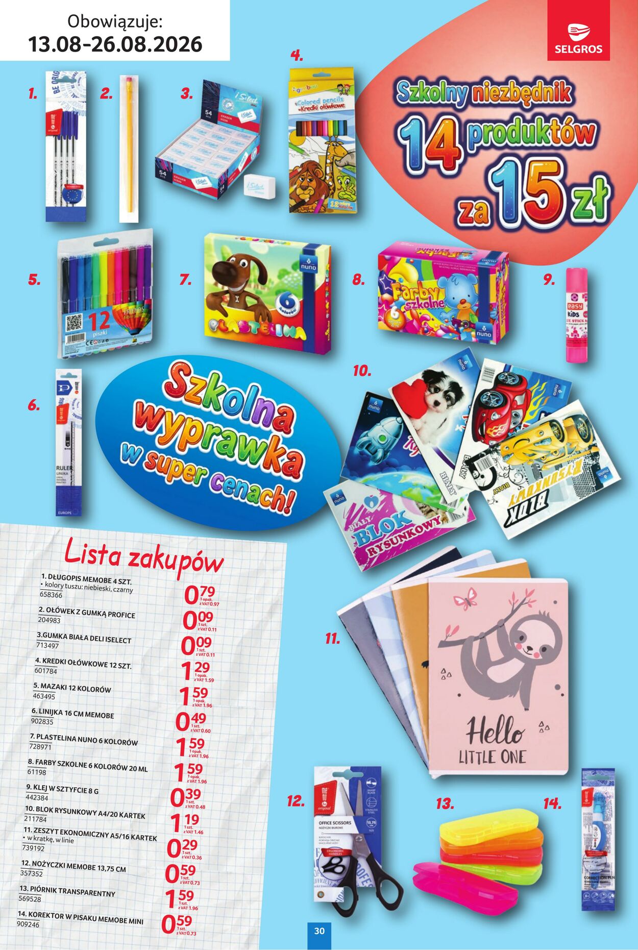 Gazetka Selgros 26.08.2026 - 17.09.2026