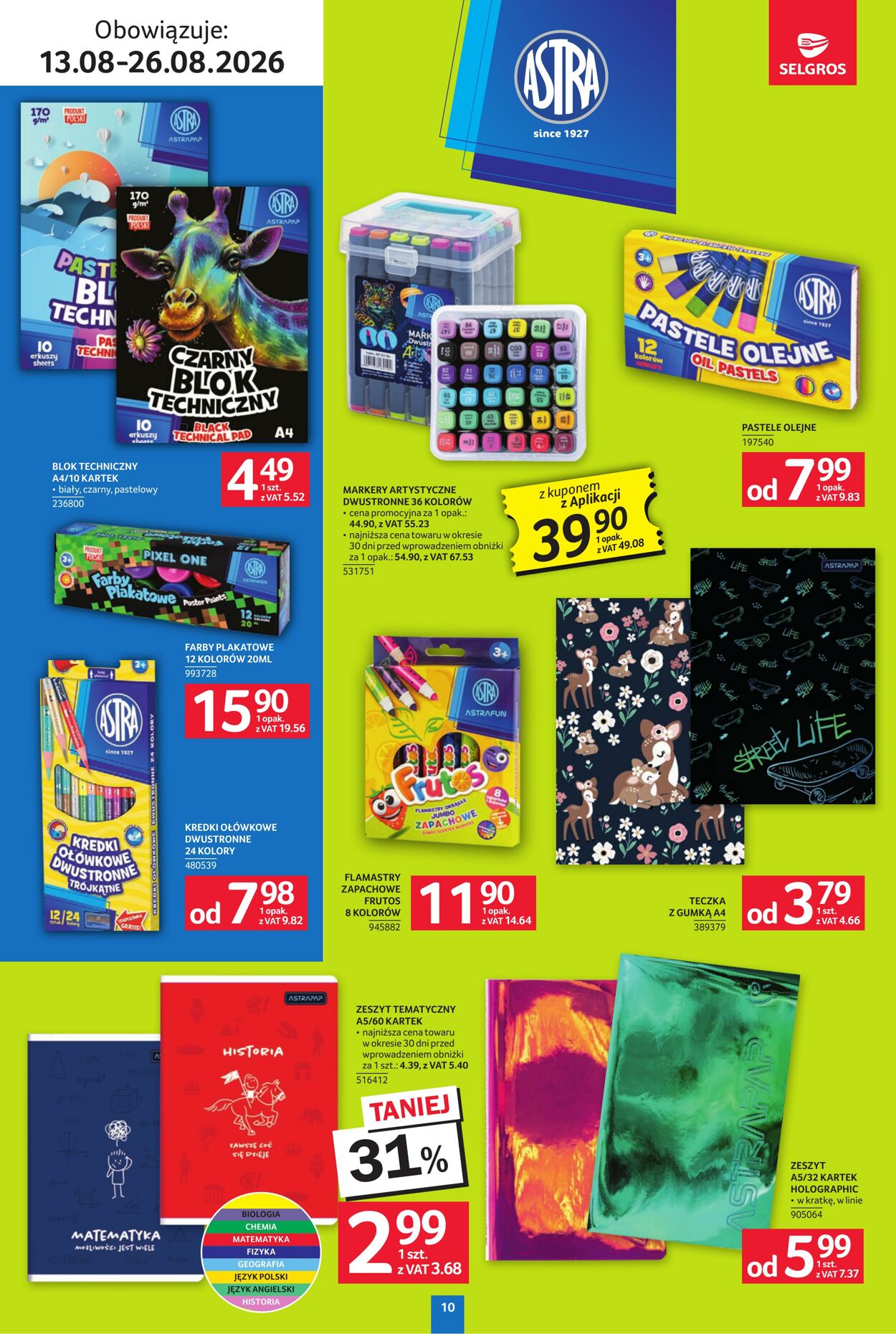Gazetka Selgros 26.08.2026 - 17.09.2026