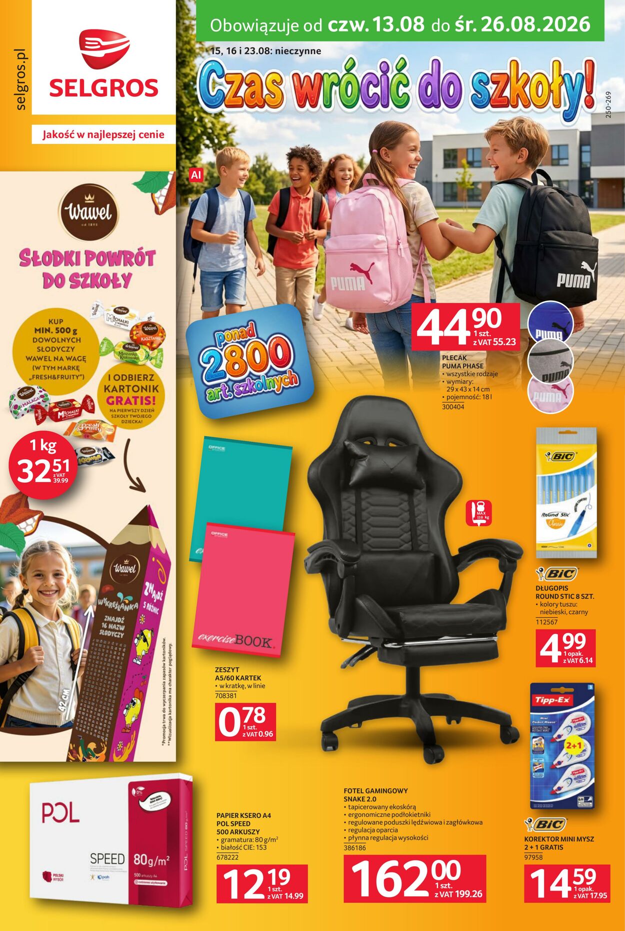 Gazetka Selgros 26.08.2026 - 17.09.2026