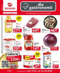 Gazetka Selgros 09.10.2025 - 22.10.2025