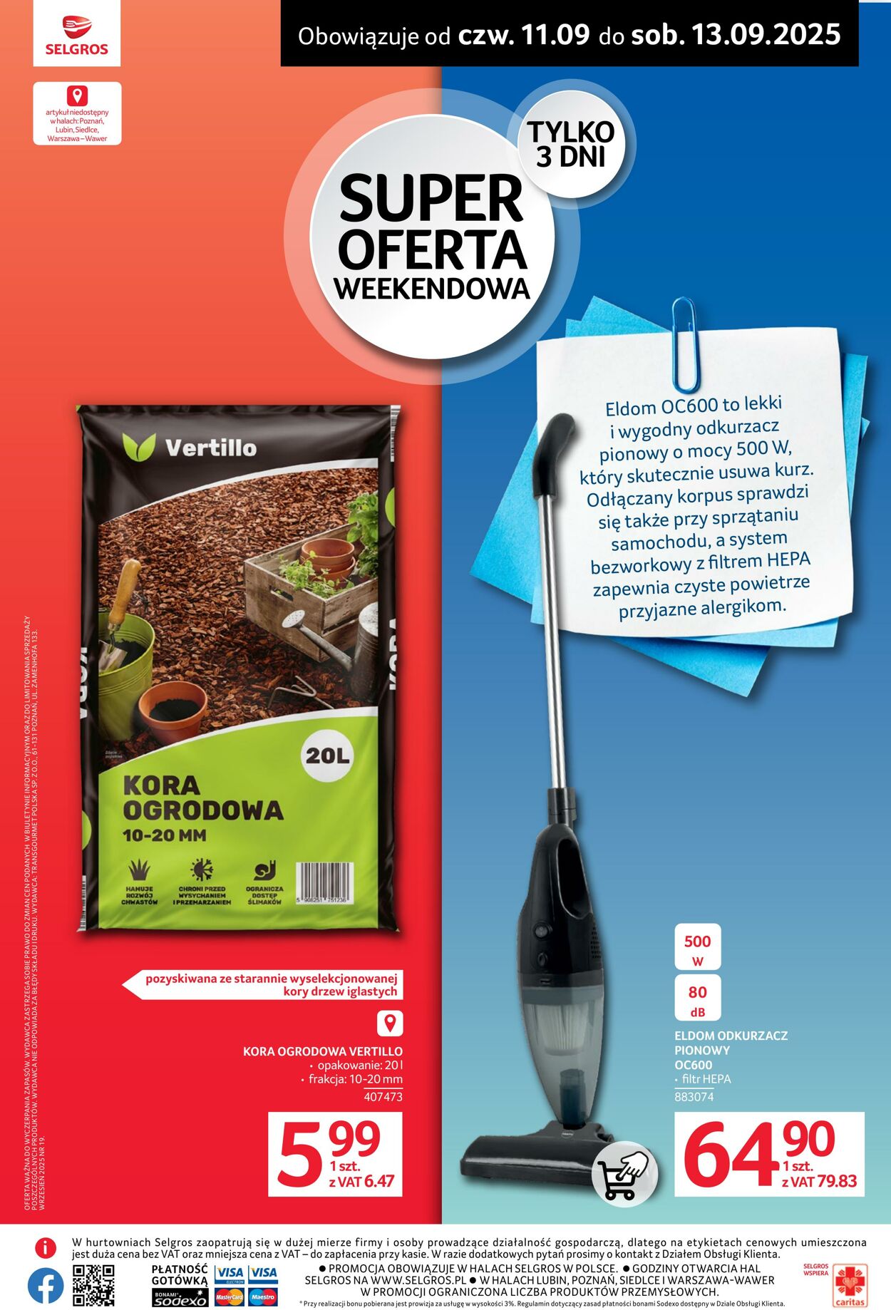 Gazetka Selgros 11.09.2025 - 13.09.2025