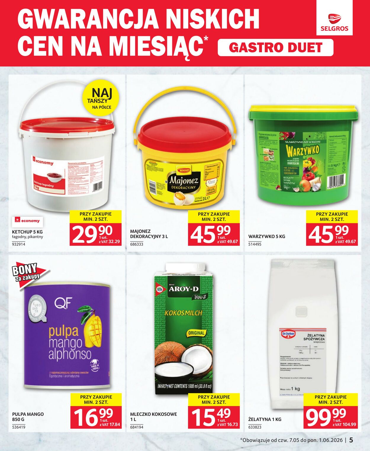 Gazetka Selgros 26.05.2026 - 11.06.2026