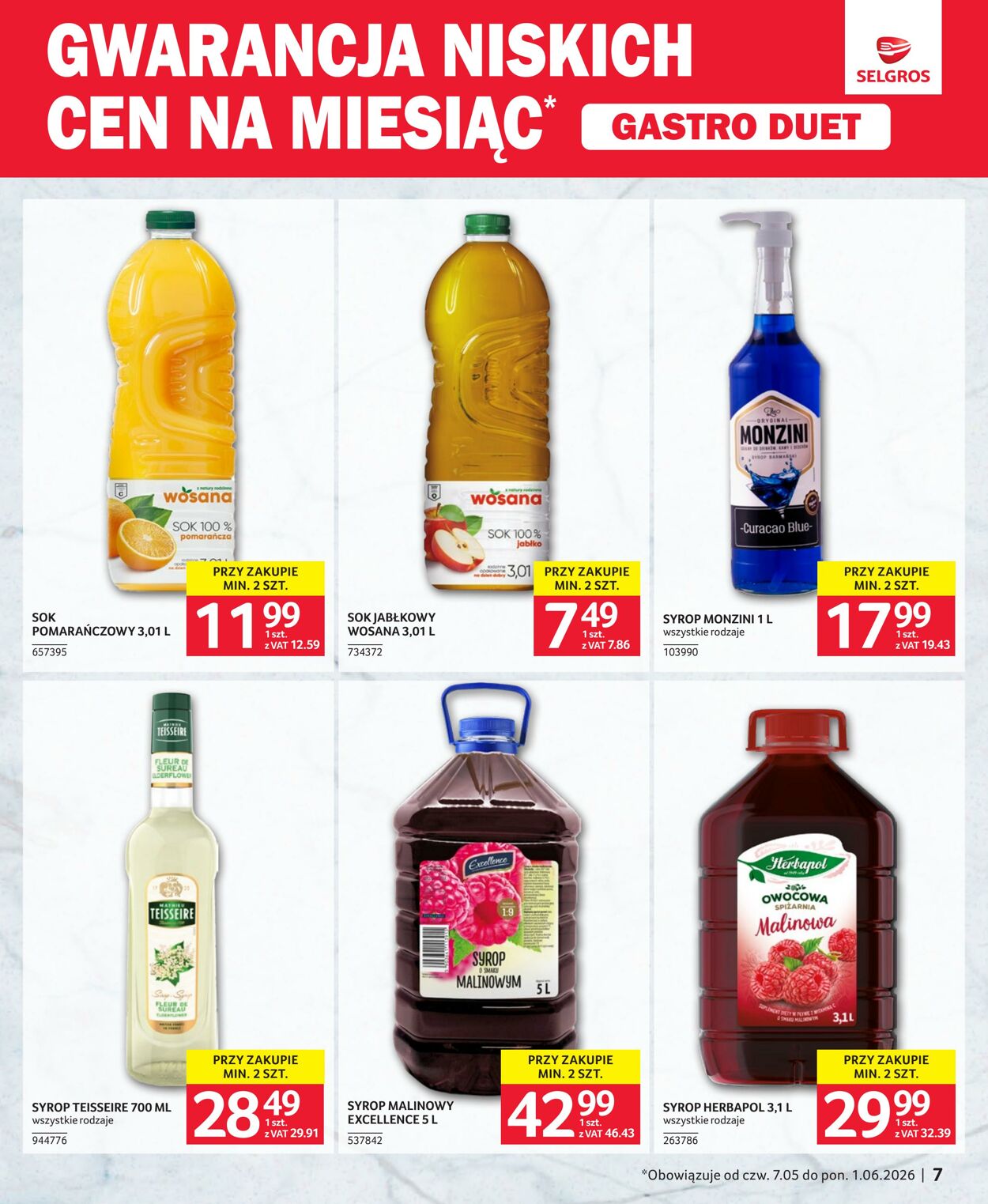Gazetka Selgros 26.05.2026 - 11.06.2026
