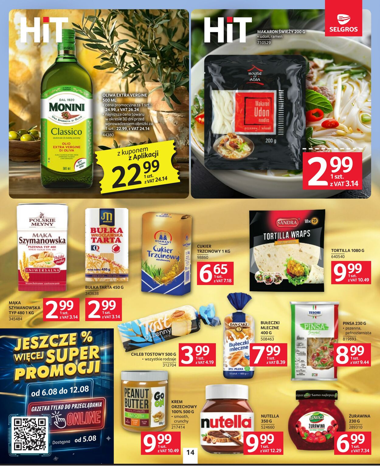 Gazetka Selgros 26.07.2026 - 16.08.2026