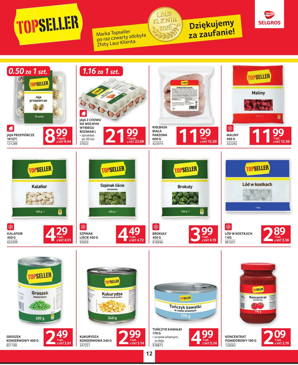 Gazetka Selgros 26.07.2026 - 16.08.2026