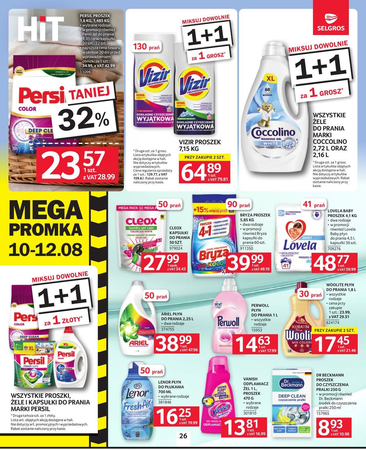 Gazetka Selgros 26.07.2026 - 16.08.2026