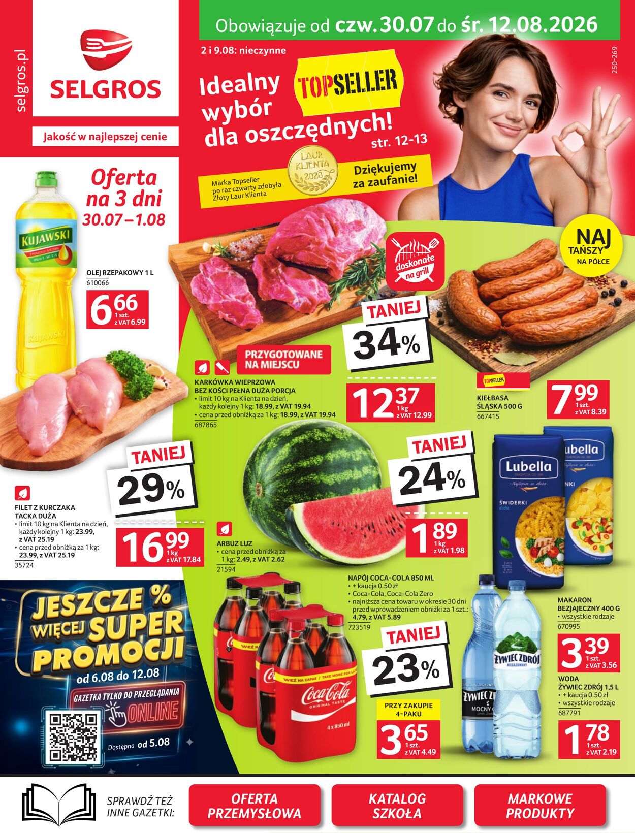 Gazetka Selgros 26.07.2026 - 16.08.2026