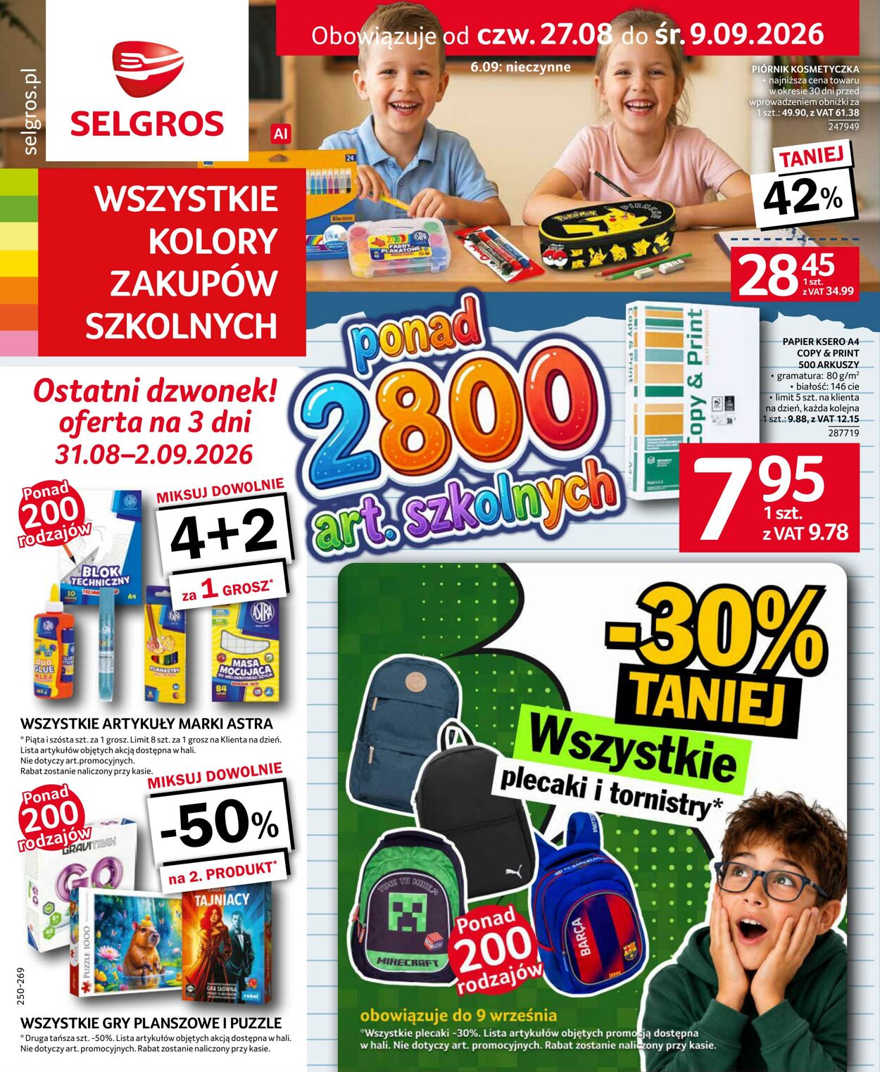 Gazetka Selgros 26.09.2026 - 18.10.2026