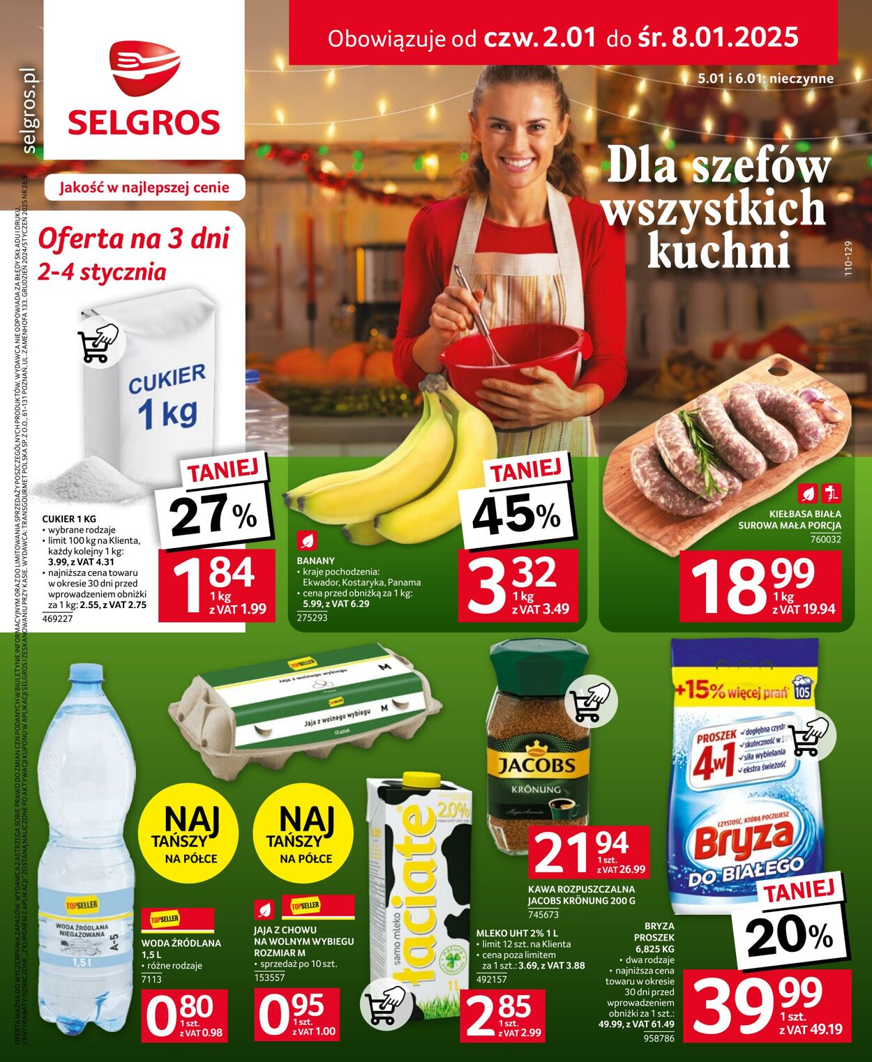 Gazetka Selgros 02.01.2025 - 08.01.2025