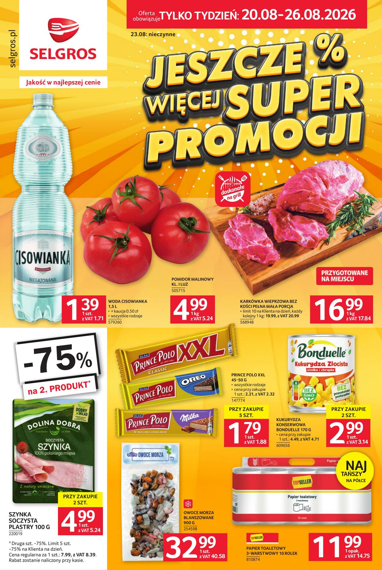 Gazetka Selgros 26.08.2026 - 17.09.2026