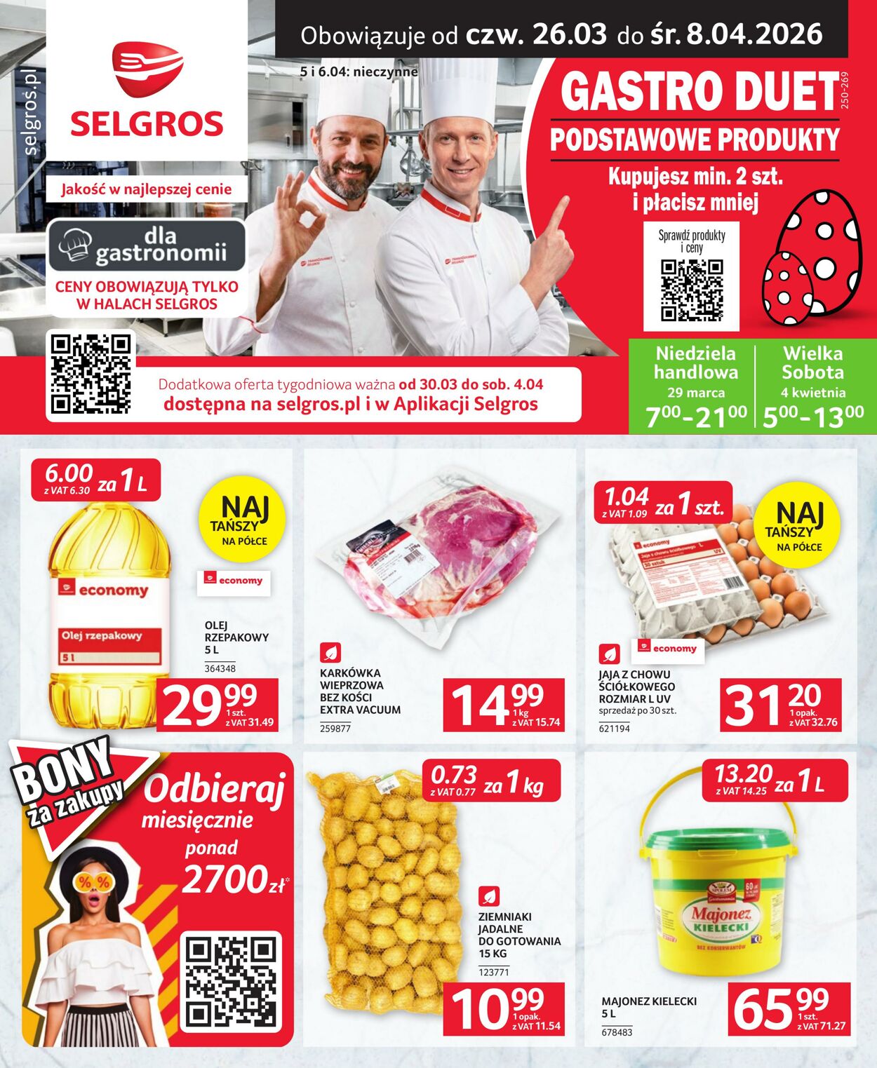 Gazetka Selgros 26.03.2026 - 07.04.2026