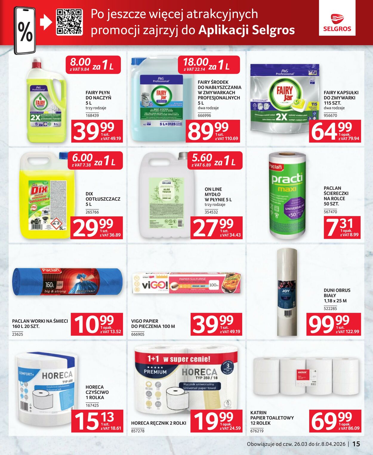 Gazetka Selgros 26.03.2026 - 07.04.2026