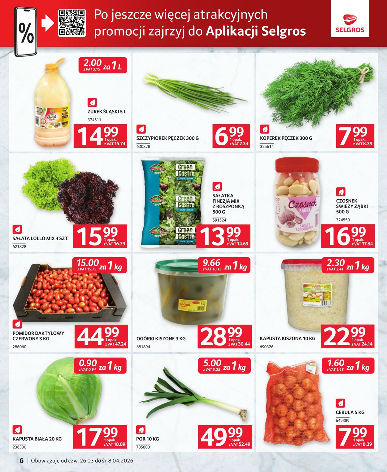Gazetka Selgros 26.03.2026 - 07.04.2026