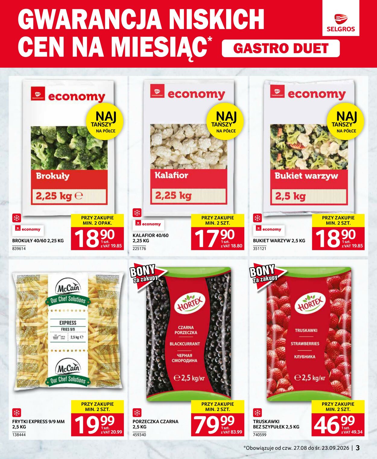 Gazetka Selgros 26.09.2026 - 19.10.2026